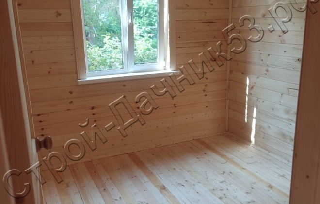 4 Каркасно-щитовой дом Д-150, 8х7м, 56 М², Московская область, Рузский район, СНТ «Томшина гора» (4)